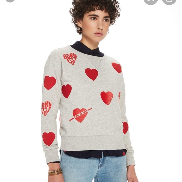 born to love hoodie scotch